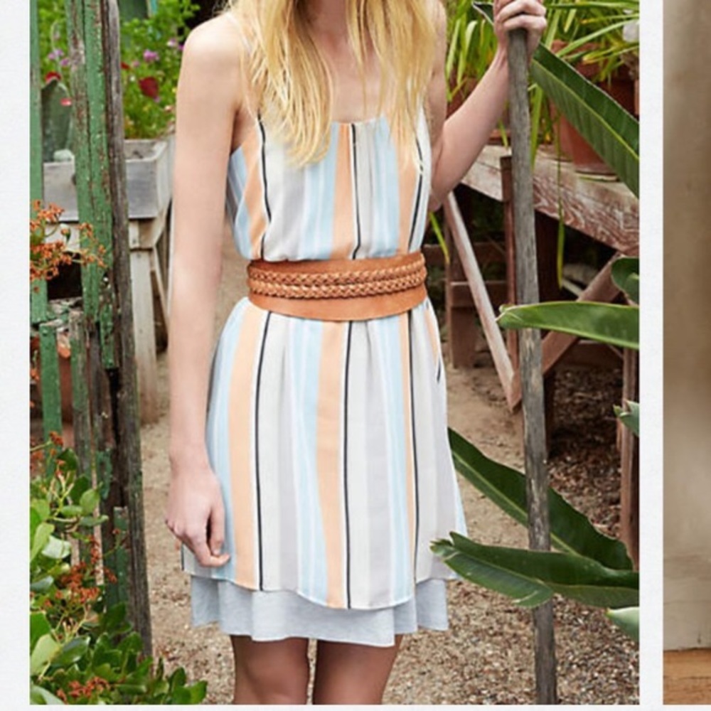 Anthropologie Laurel Striped Dress👗 ✨